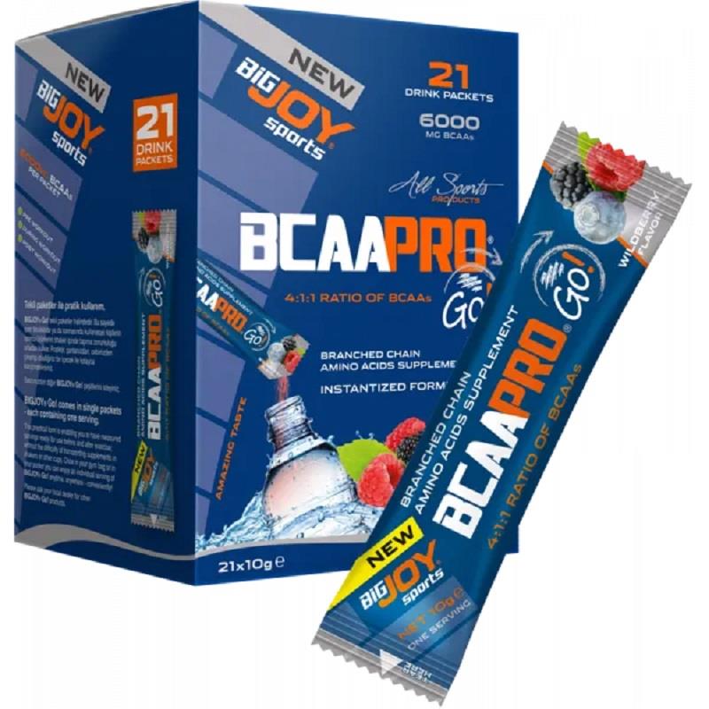 BigJoy Sports BigJoy Sports BCAA Pro Go Orman Meyveli 10 gr 21'li
