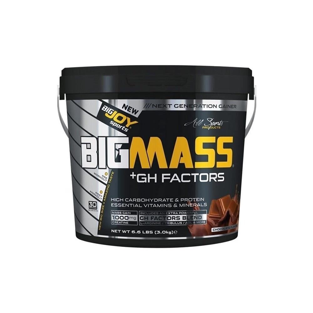 BigJoy Sports BigJoy Sports Bigmass GH+ Factors Çikolata 3000 gr