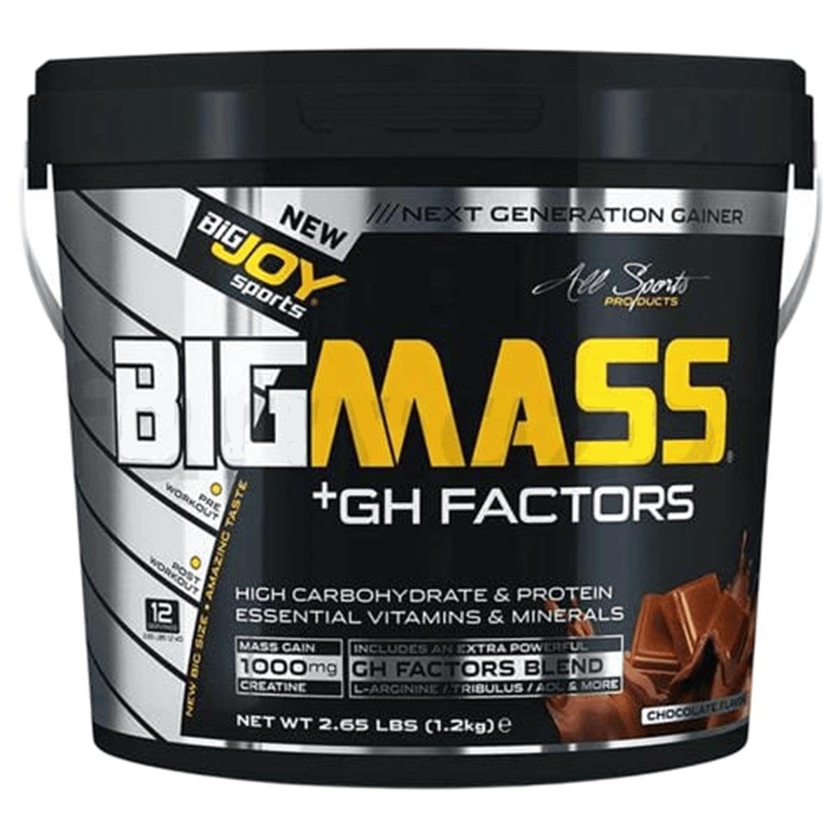 BigJoy Sports BigJoy Sports Bigmass GH Factors Çikolata 1,2 kg