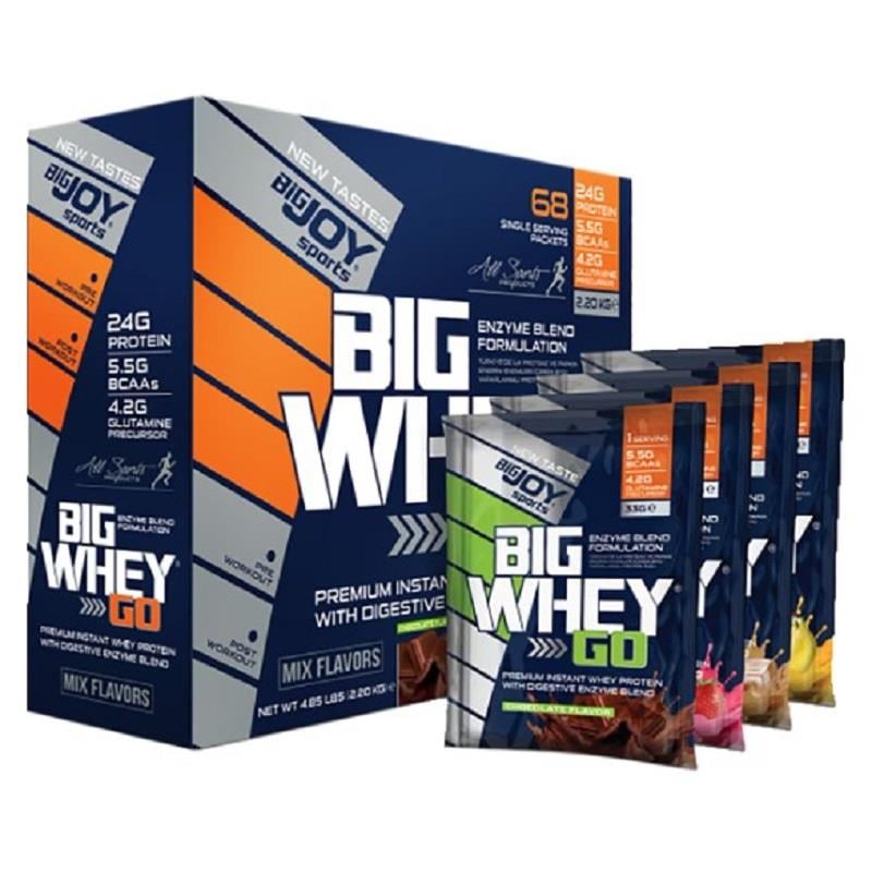 BigJoy Sports BigJoy Sports Bigwhey Go Protein Mix 2070 gr 68 Saşe