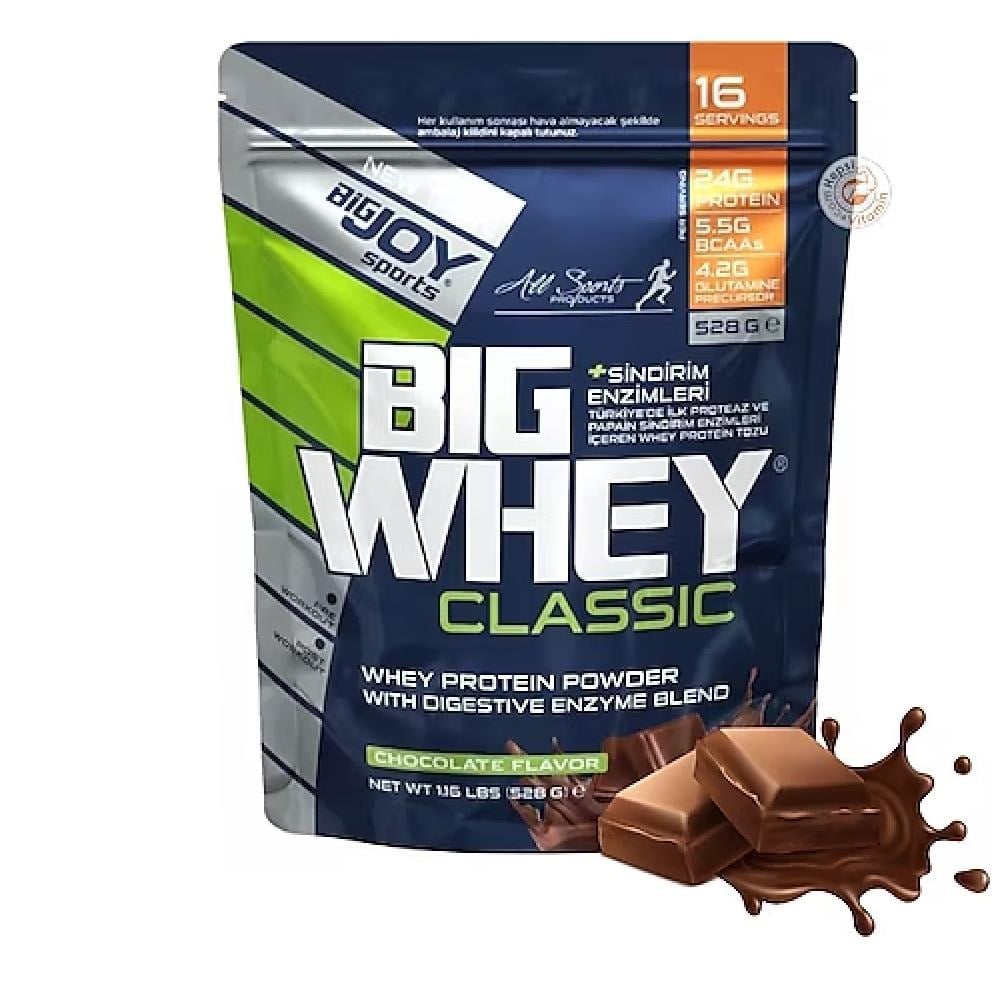 BigJoy Sports BigJoy Sports Doypack Bigwhey Çikolata 528 gr