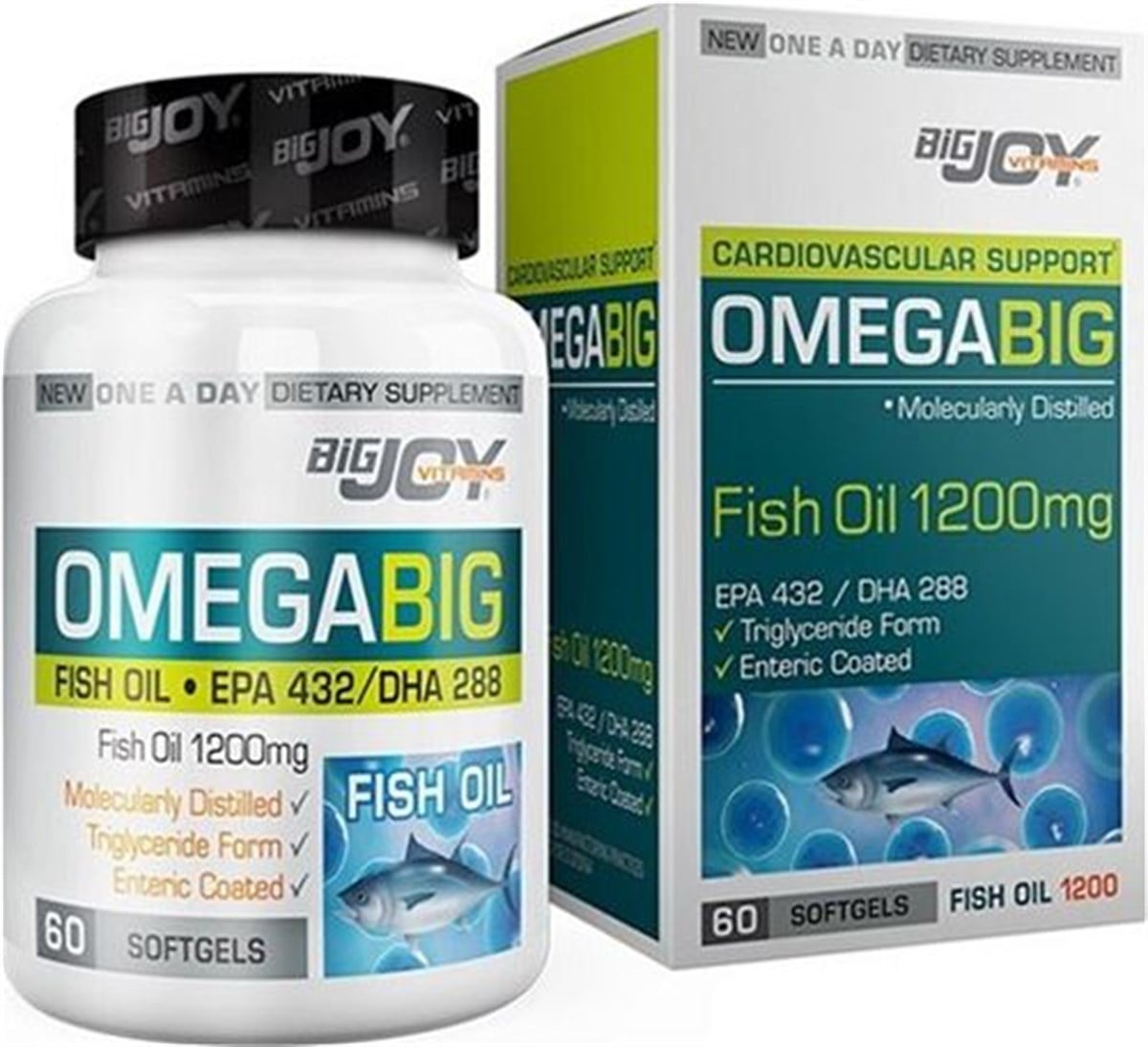 BigjoyBigjoy Vitamins OmegaBIG Triglyceride Form 60 Kapsül