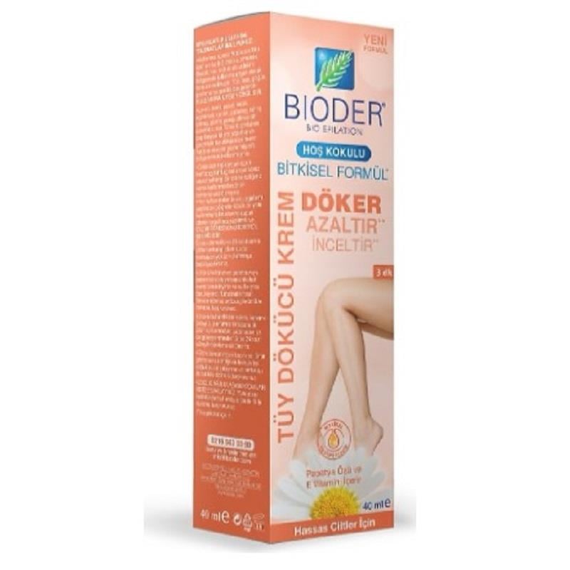 Bioder Bioder Tüy Dökücü Krem Hassas Cilt 40 ml