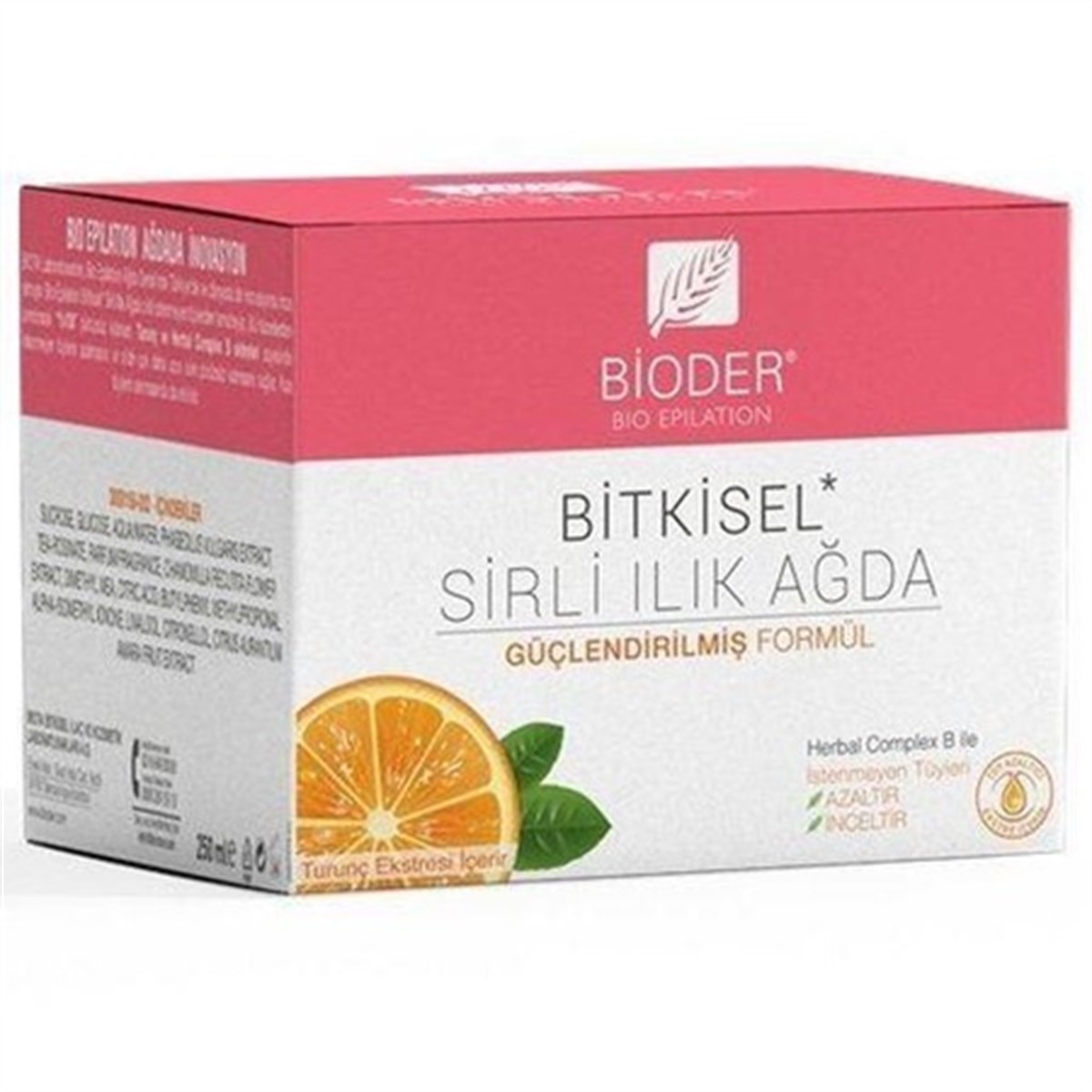 BioderBioder Tüy Azaltıcı Sirli Ilık Ağda