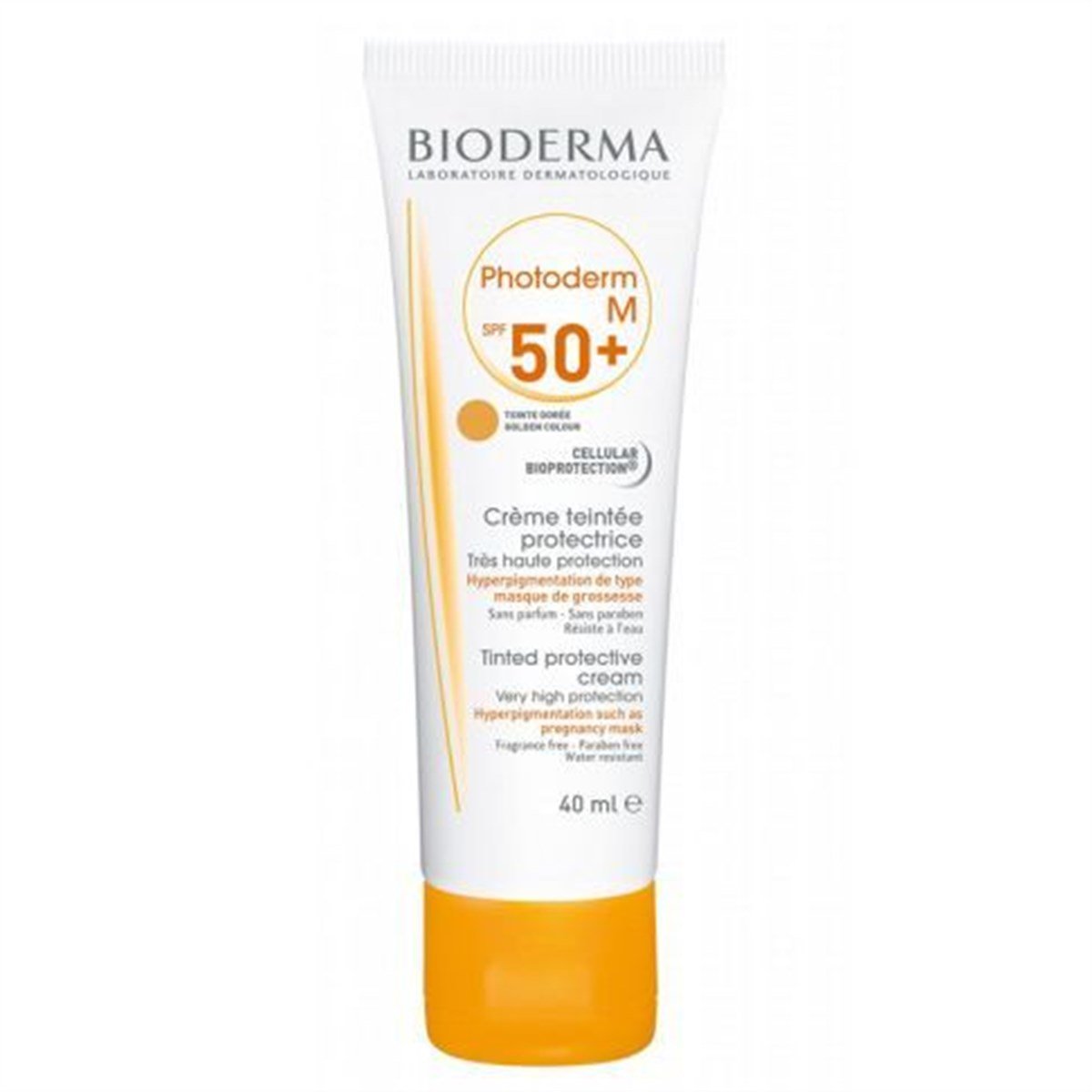 Bioderma Photoderm M Spf50 Cream Golden 40ml (Tinted)