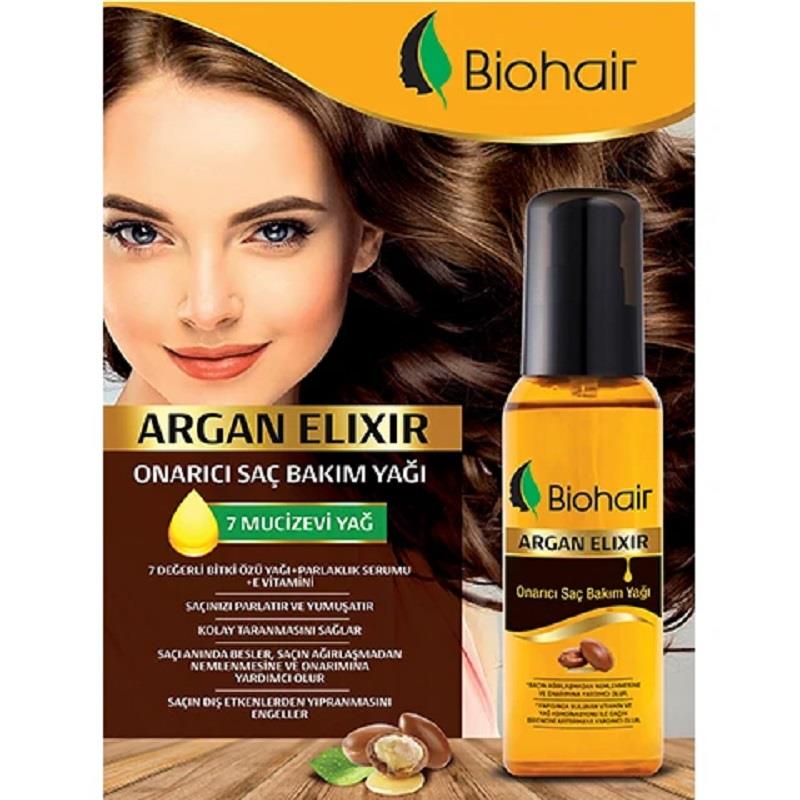 Biohair Biohair Onarıcı Argan Saç Bakım Yağı 100 ml