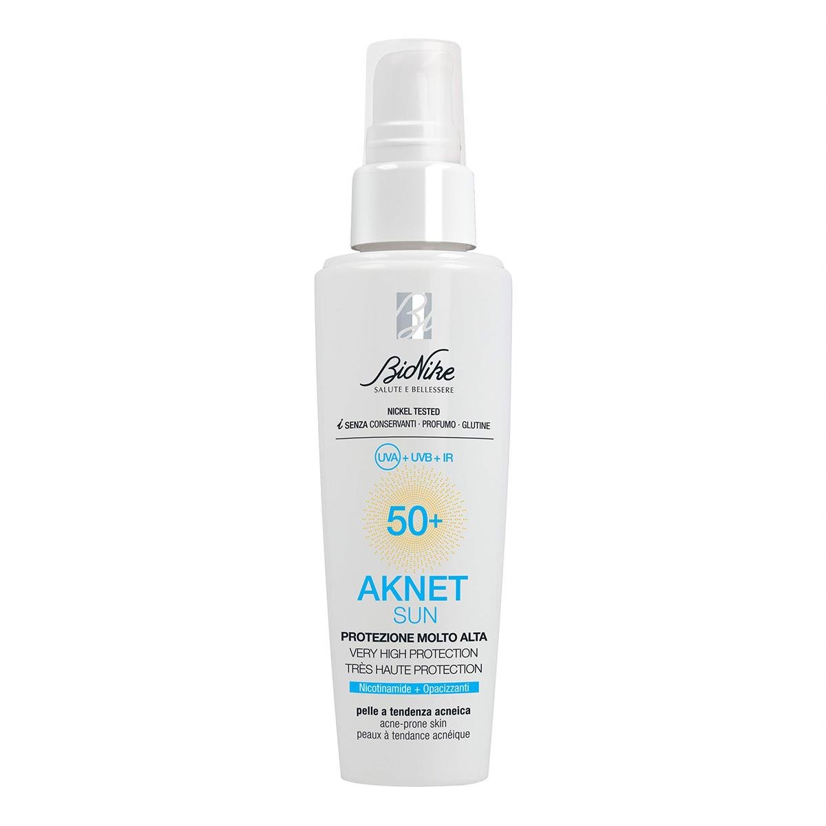 Bionike Bionike Aknet Sun SPF50+ 50 ml