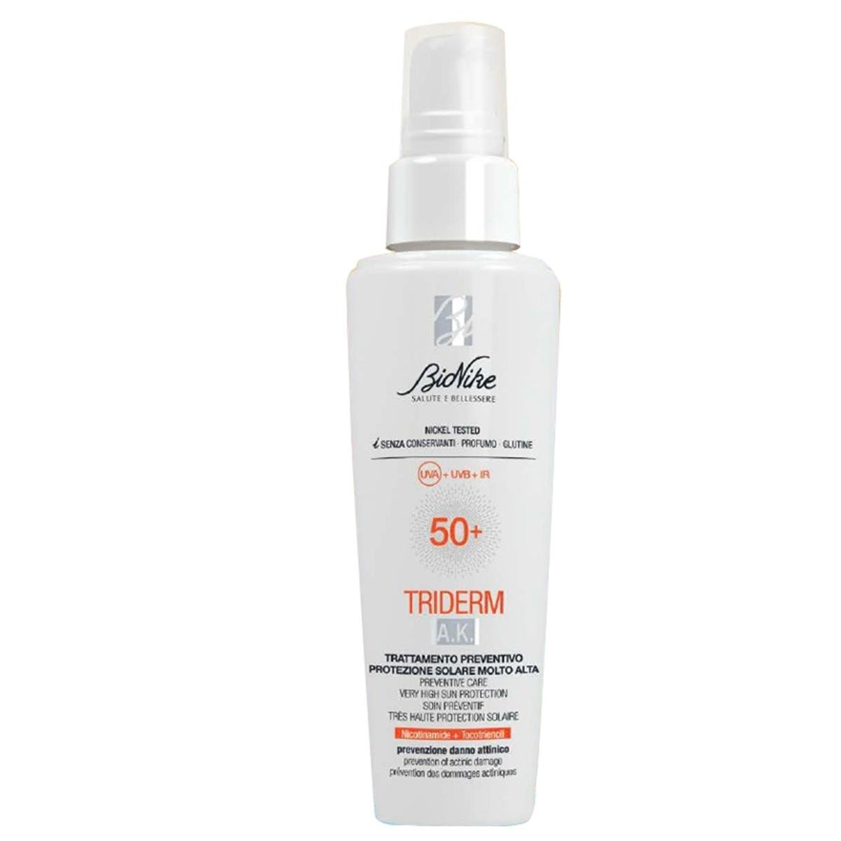 Bionike Bionike Triderm A.K SPF50+ 50 ml