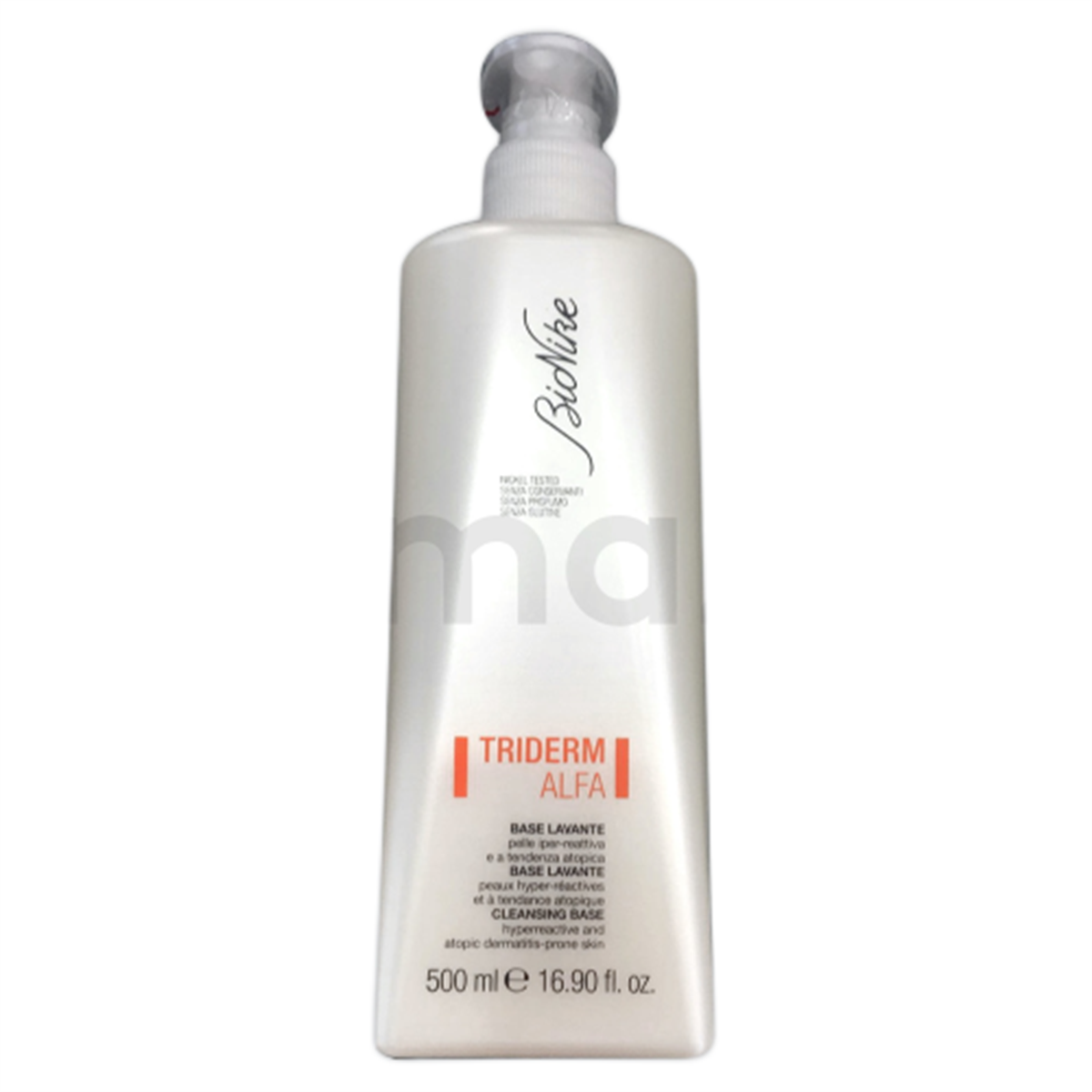 Bionike Bionike Triderm Alfa Cleansing Base 500 ml