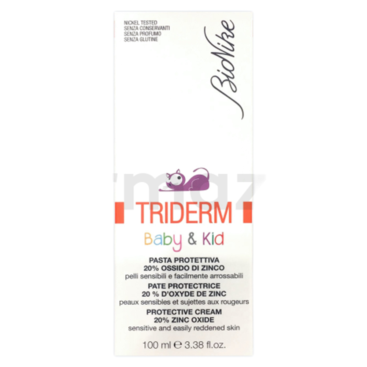 Bionike Bionike Triderm Baby & Kid Protective Cream %20 Çinko Oksit 100 ml