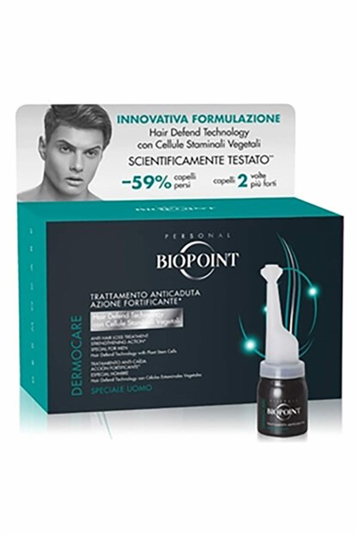 BiopointBiopoint Dermo Antıloss Treat Men Dökülme Karşıtı Serum 12X6 Ml Erkeklere Özel