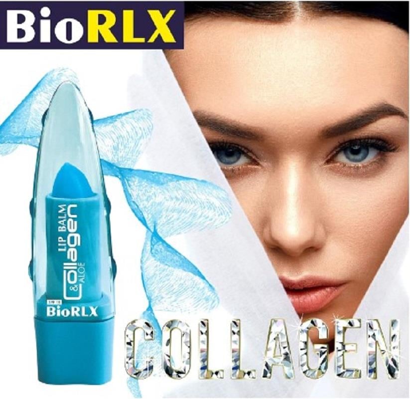 BioRLX BioRLX Collagen Aloe Vera Lip Balm Renksiz - 12'li Stant