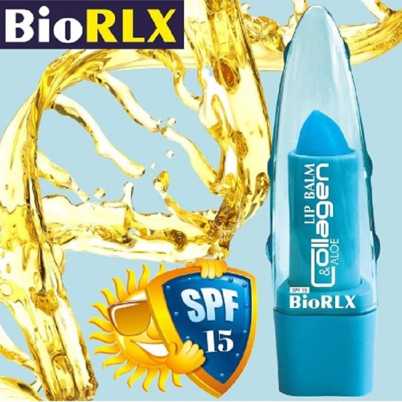 BioRLX BioRLX Collagen Aloe Vera Lip Balm Renksiz - 12'li Stant
