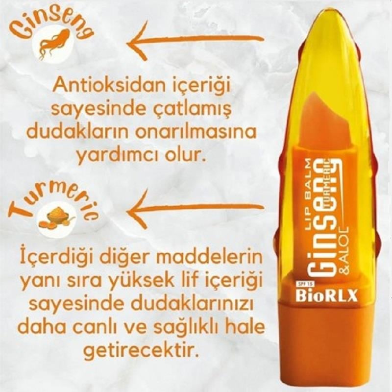 BioRLX BioRLX Ginseng Lip Balm 12'li