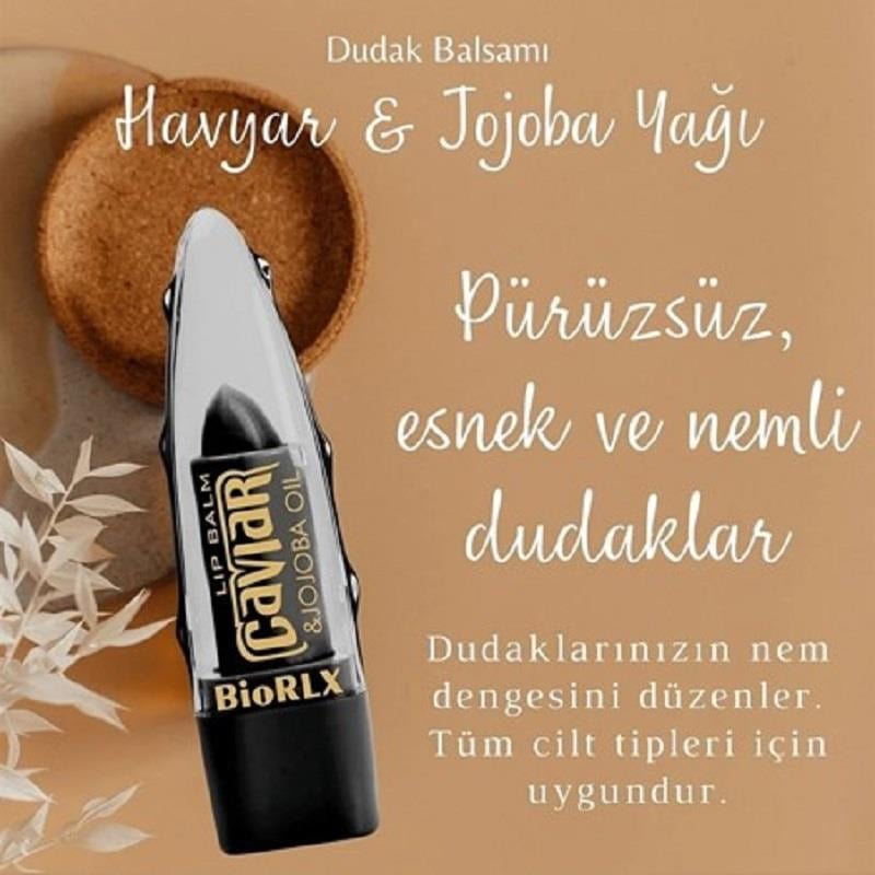 BioRLX BioRLX Lip Balm Caviar Jojoba Oil 12'li