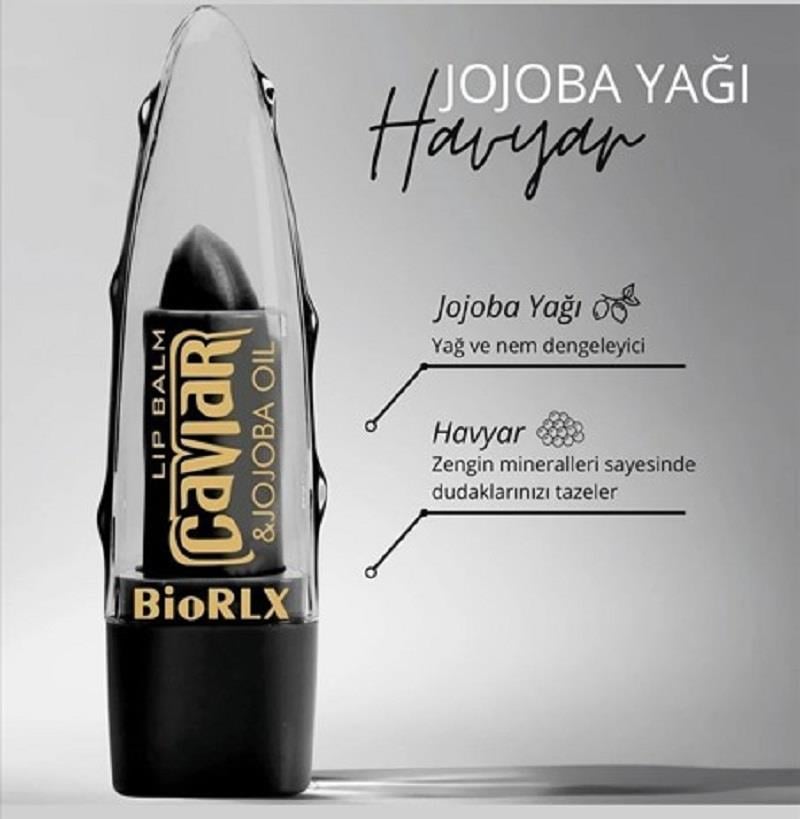 BioRLX BioRLX Lip Balm Caviar Jojoba Oil 12'li