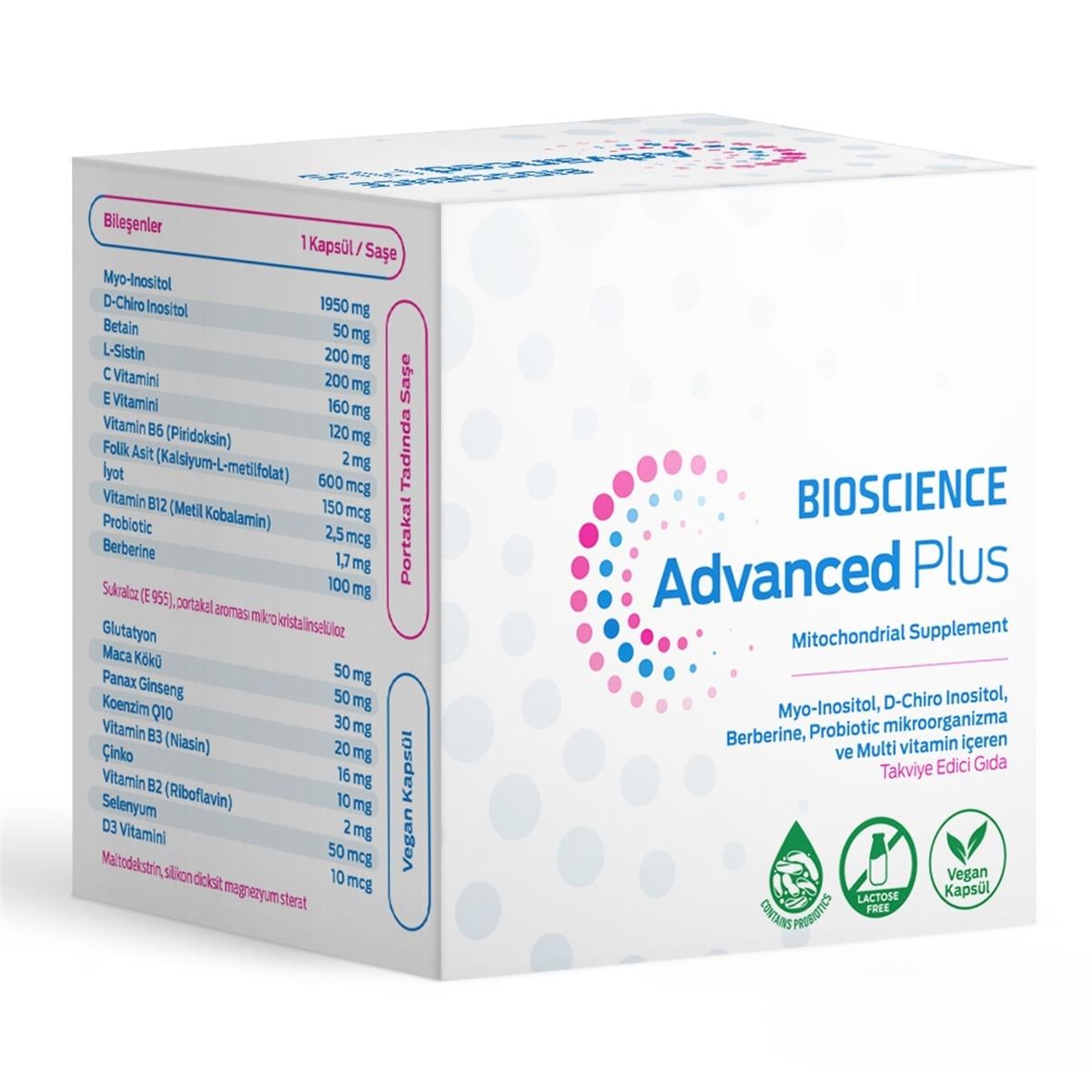 BİOSCİENCE Bioscience Advanced Plus 30 Kapsül
