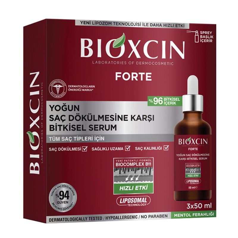 Bioxcin Bioxcin Forte Saç Bakım Serumu 50 ml 3'lü