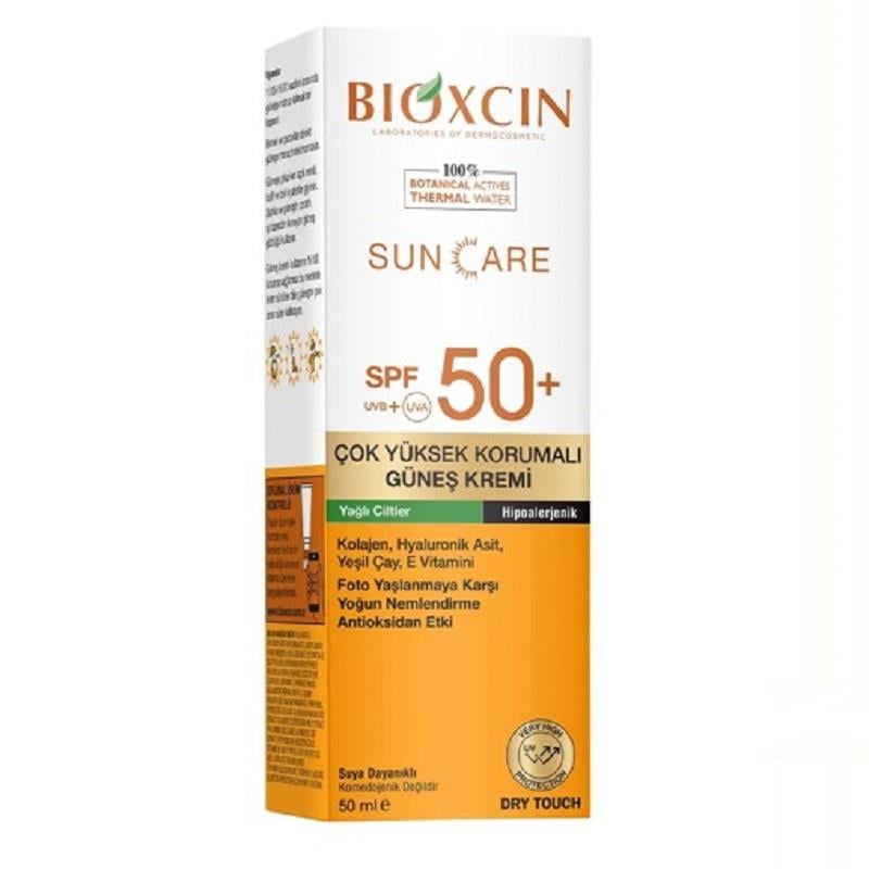 Bioxcin Bioxcin Sun Care Güneş Krem Renkli Yüksek Korumalı Yağlı Ciltler İçin SPF50+  50 ml