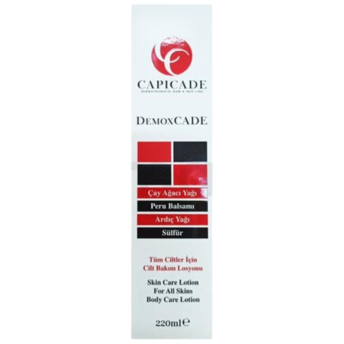 Capicade Capicade Demoxcade Vücut Losyonu 220 ml - Eski Ambalaj
