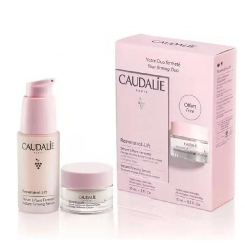Caudalie Caudalie Resveratrol Duo Set - Serum 30 ml + Resveratrol Mosturizing 15 ml