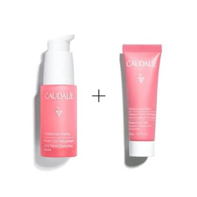 Caudalie Caudalie Vinosource Hydra Set - Serum 30 ml + Nem Maskesi 15 ml