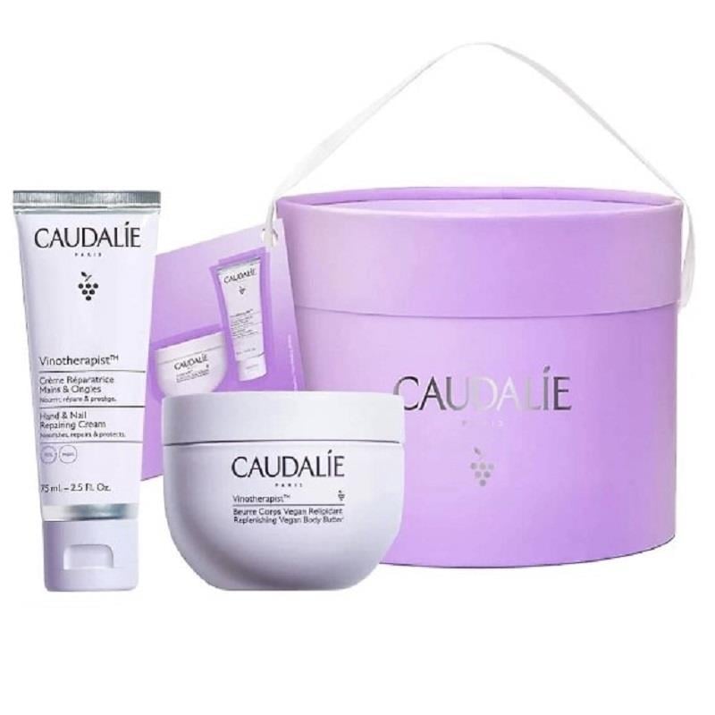 Caudalie Caudalie Vinoterapist Vegan Vücut Yağı Seti Noel - Balm 250 ml + El Kremi 75 ml