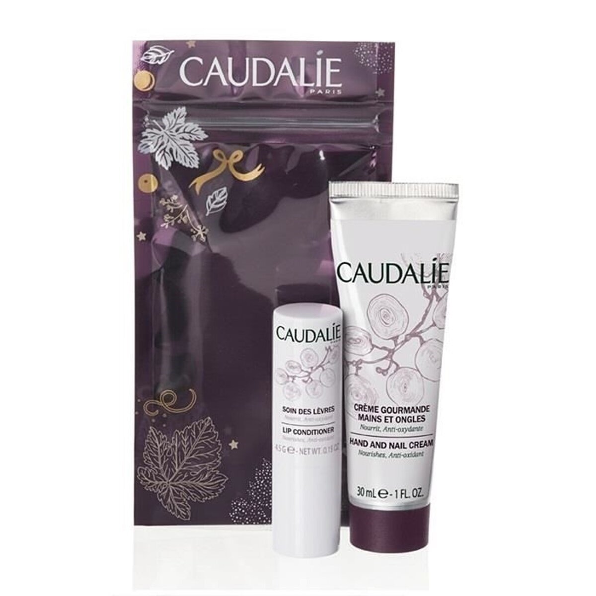 CaudalieCaudalie Winter Duo Hand and Nail Cream Lip Conditioner Set