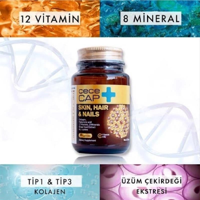 Cececap Cececap 30 Kapsül - İkincisi % 50 İndirimli