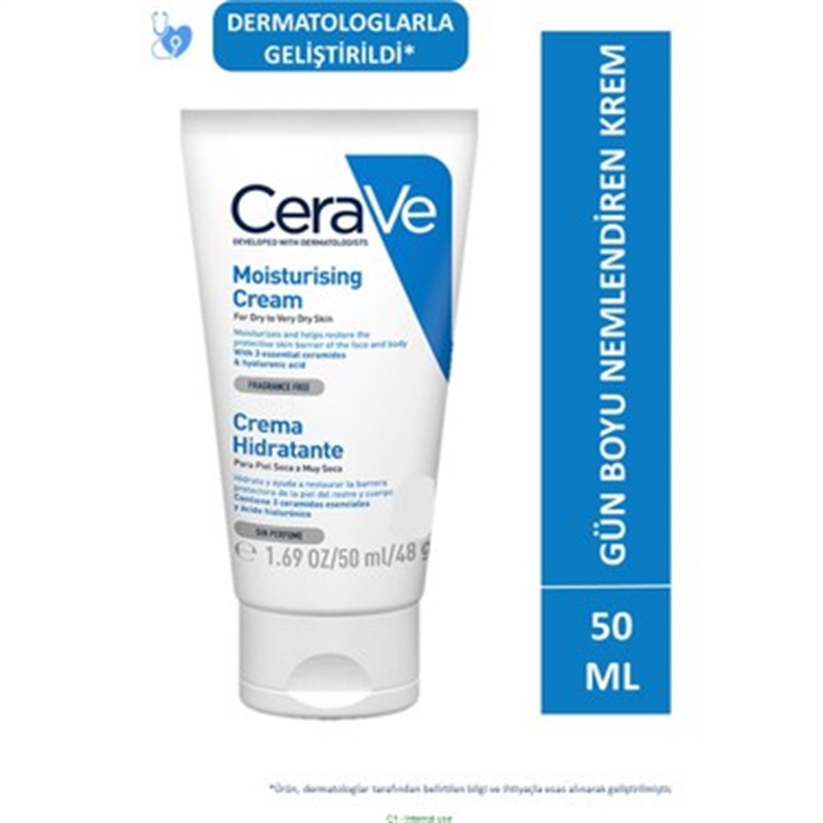 Cerave Cerave Moisturising Cream Kuru ve Çok Kuru Ciltler İçin 50 ml