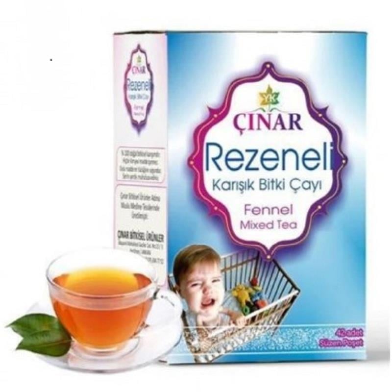 Çınar Çınar Rezeneli Karışık Bitki Çayı 45 Süzen Poşet - 90 gr