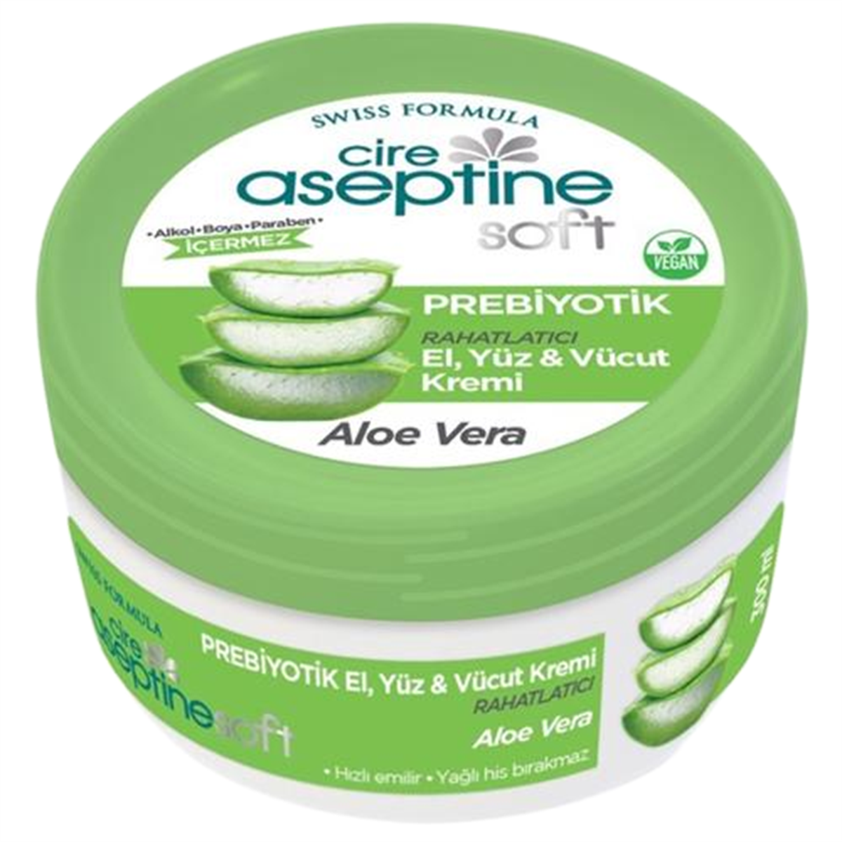 Cire Aseptine Cire Aseptine Soft Aloe Vera Özlü Prebiyotik Krem 200 ml