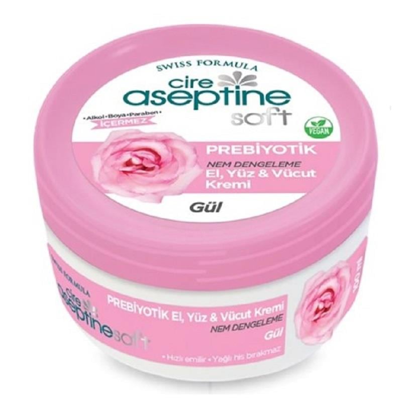 Cire Aseptine Cire Aseptine Soft Prebiyotik Gül El Yüz ve Vücut Kremi 100 ml