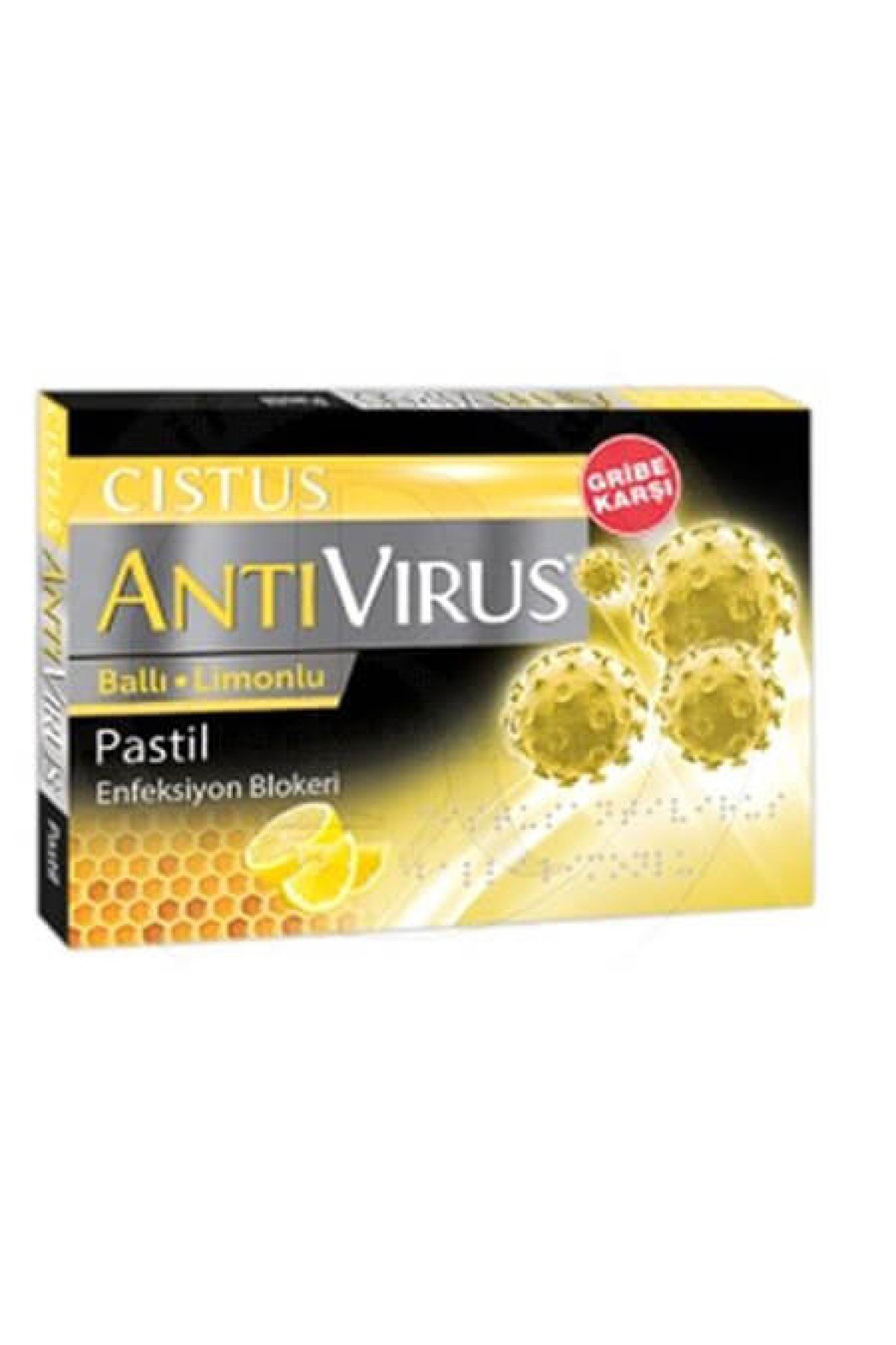 Cistus antivirüs ballı limonlu pastil 10 adet
