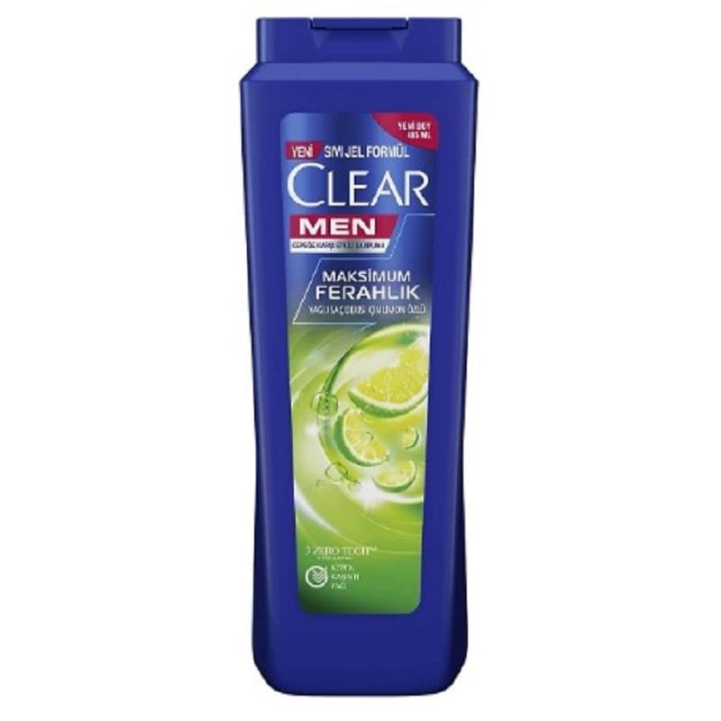 Clear Men Clear Men Kepeğe Karşı Etkili Şampuan 485 ml - Limon Özlü