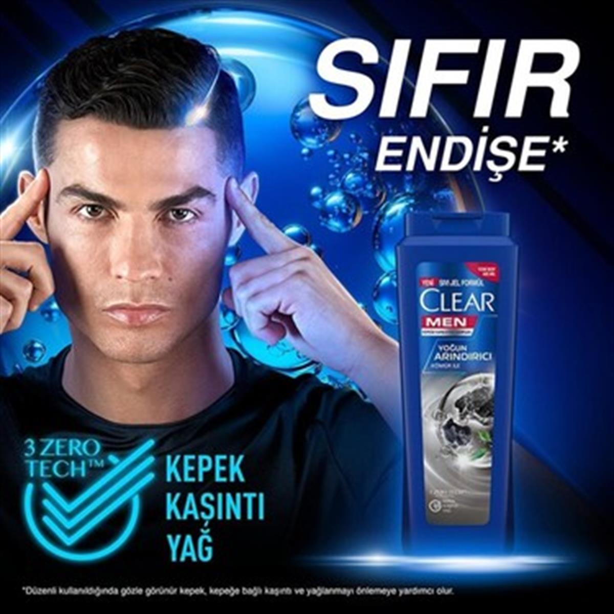 Clear Men Clear Men Yoğun Arındırıcı Şampuan 485 ml 