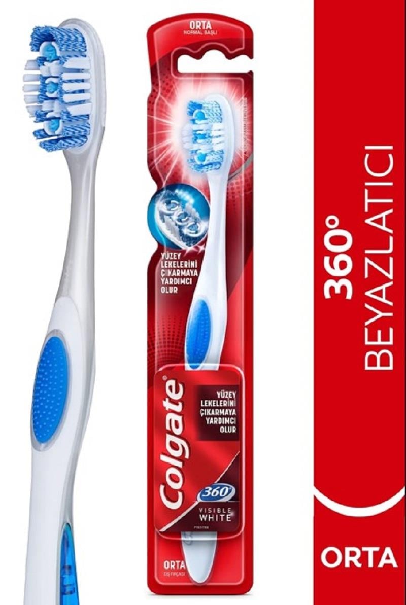COLGATE Colgate 360 Visible White Diş Fırçası - Orta