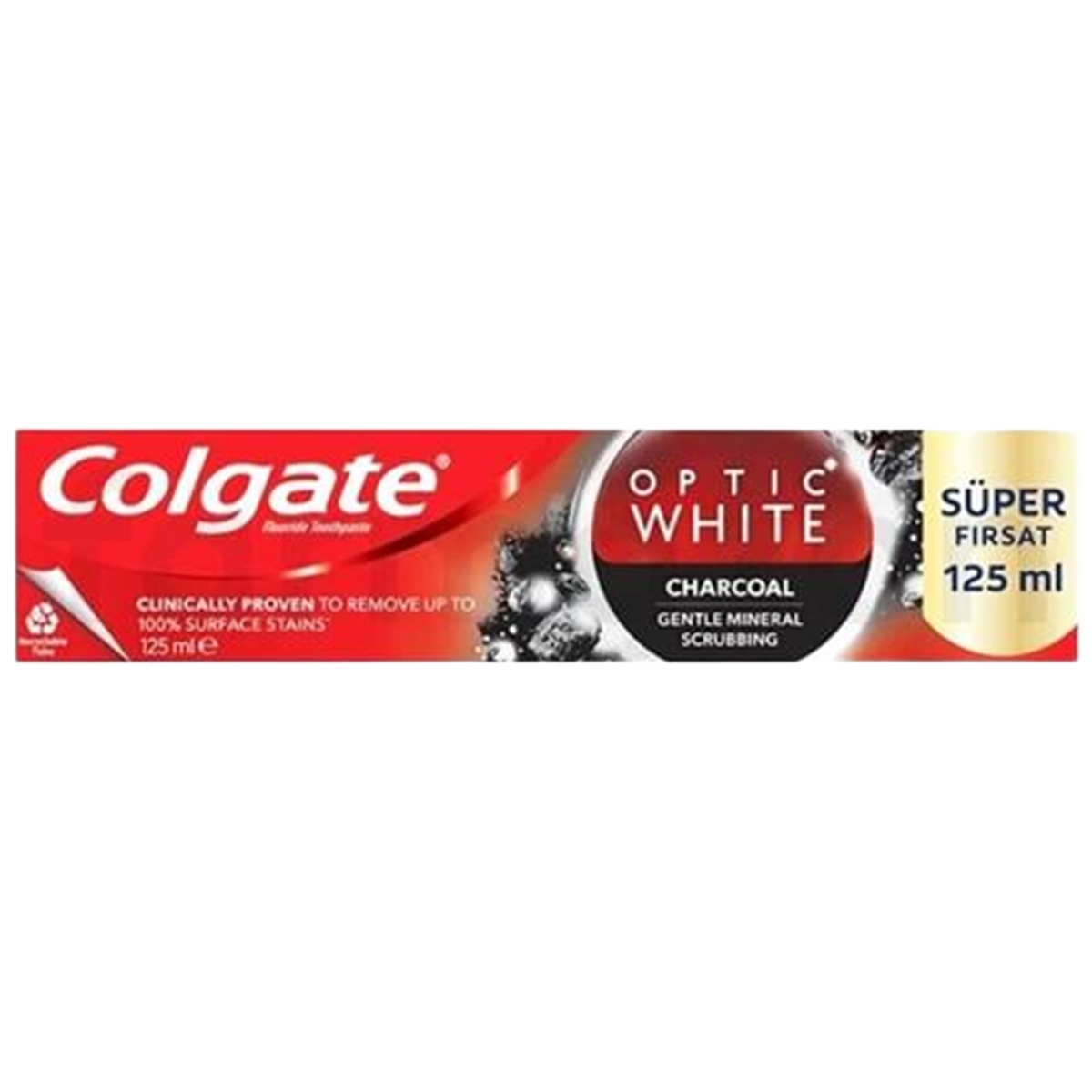 COLGATE Colgate Optic White Aktif Kömür Beyazlatıcı Diş Macunu 125 ml