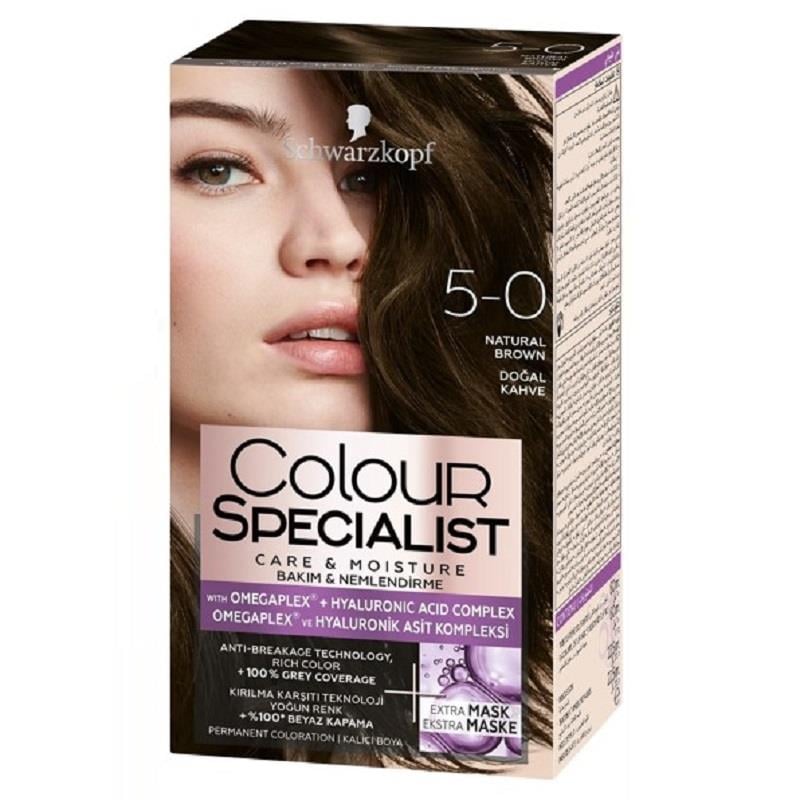 Colour Specialist Colour Specialist Saç Boyası 5 - 0 Doğal Kahve