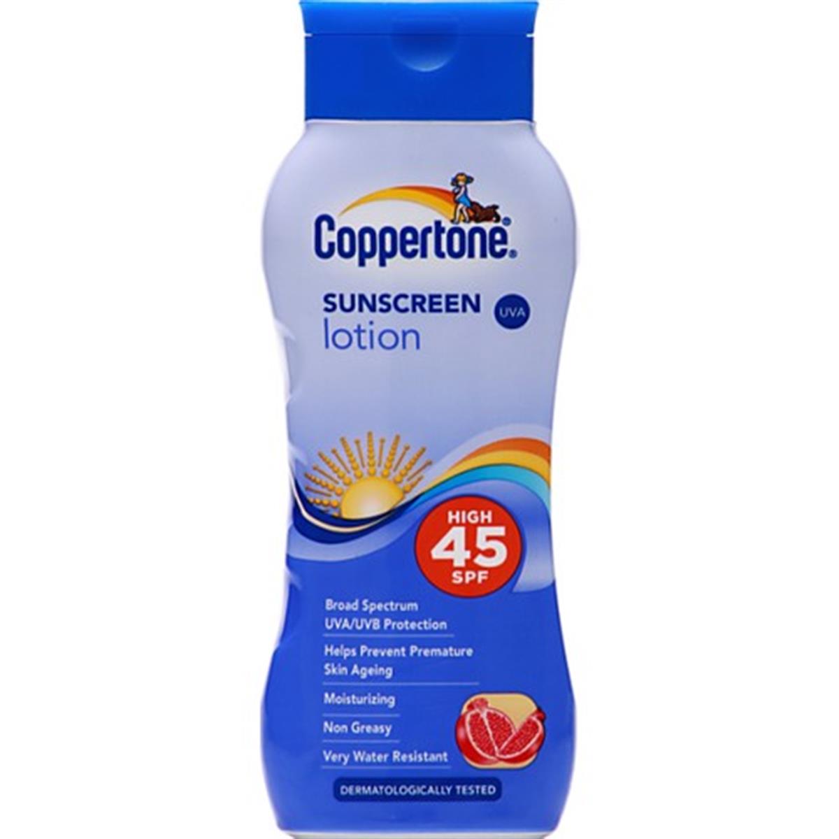 Coppertone Coppertone Güneş Losyonu SPF45 200 ml