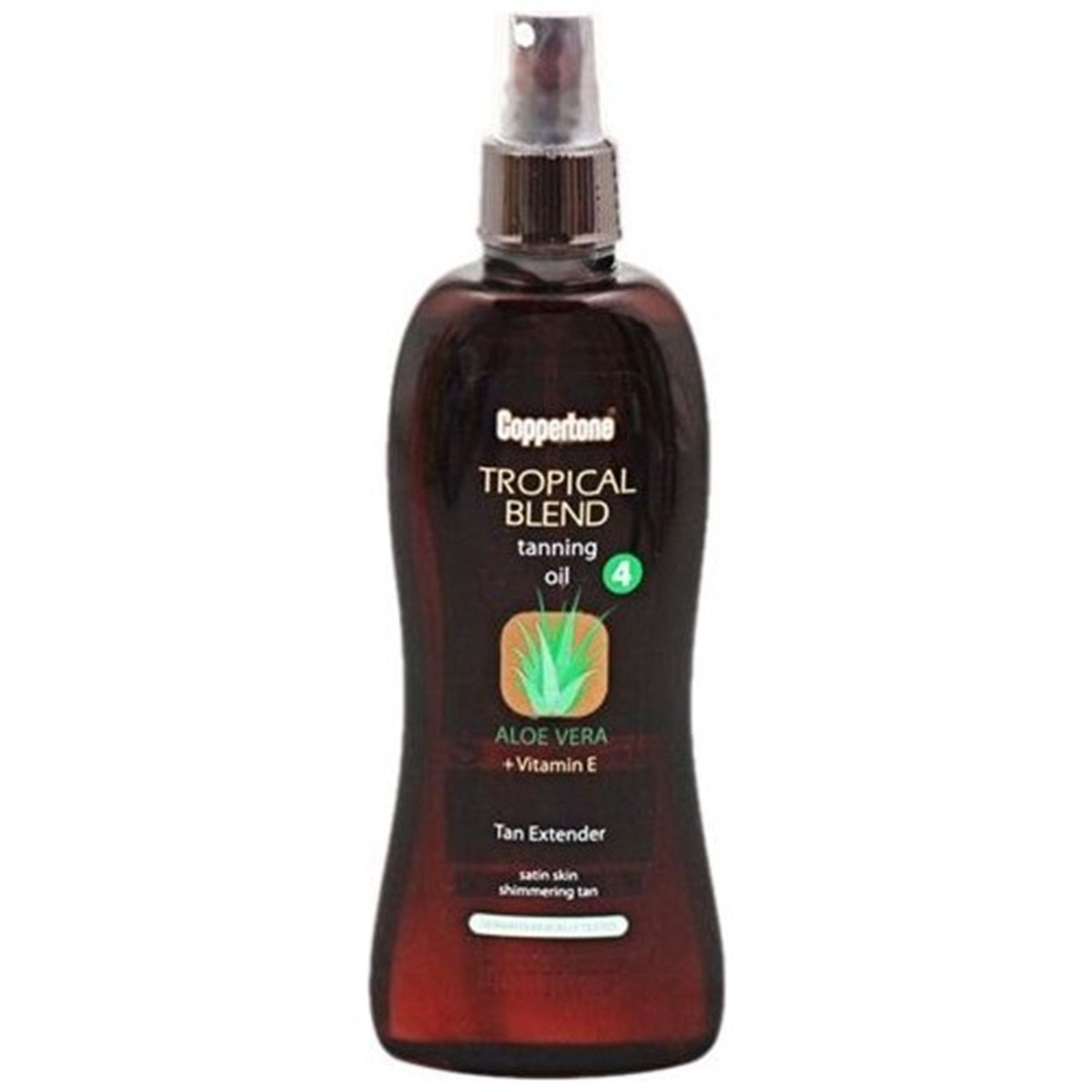 Coppertone Coppertone Tropical Blend Bronzlaştırıcı Yağ Aloe Vera SPF4 200 ml