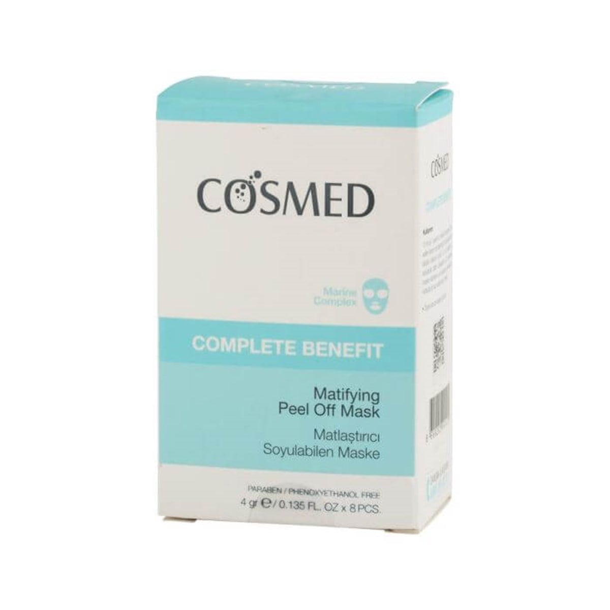 Cosmed Cosmed Complete Benefit Matifying Peel Off Mask 8 x 4 gr