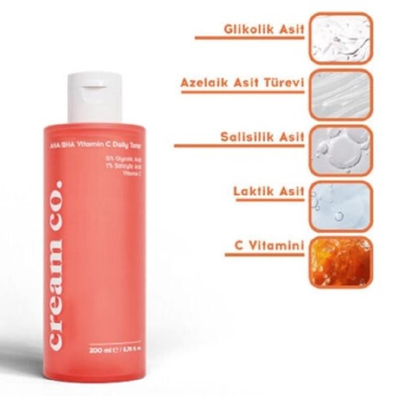 Cream Co. Cream Co. Vitamin C Daily Toner 200 ml