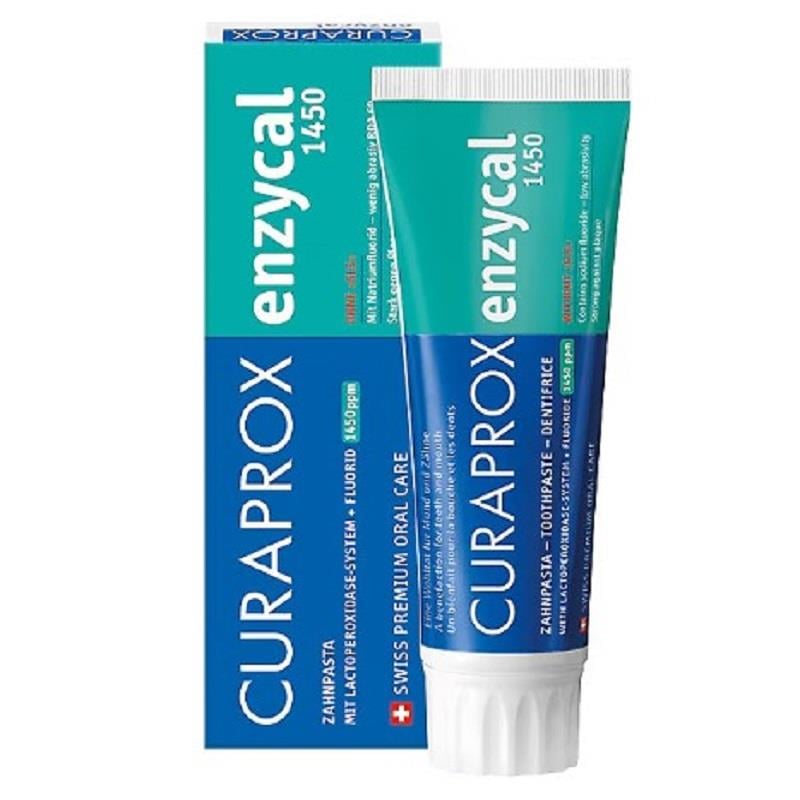 Curaprox Curaprox Enzycal Diş Macunu 1450 PPM 75ml