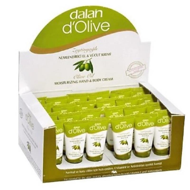 Dalan Dalan D'Olive Zeytinyağlı Nemlendirici Krem 20 ml - 24'lü Stand