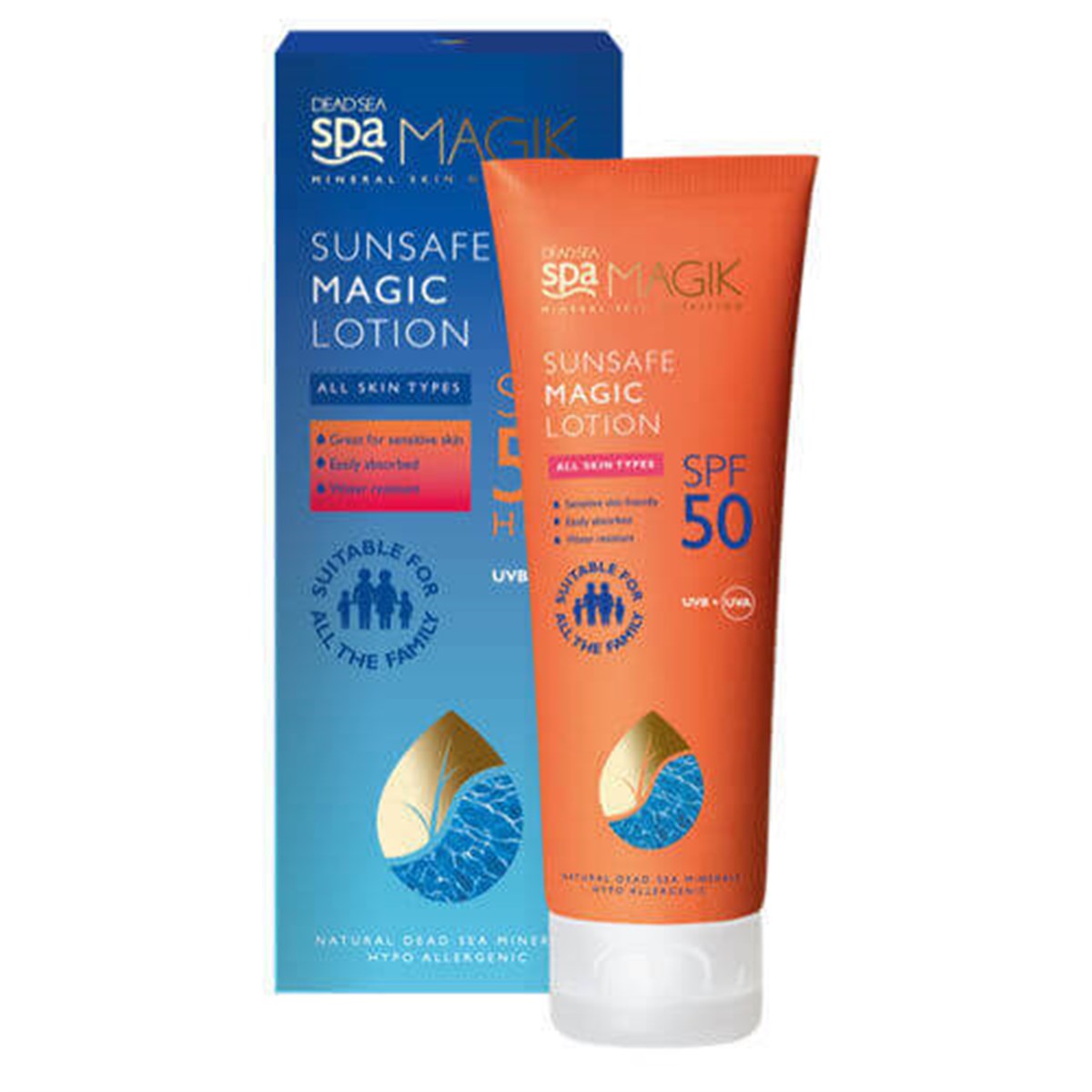 Dead Sea Dead Sea Spa Magik Sunsafe Magic Lotion SPF50 75 ml