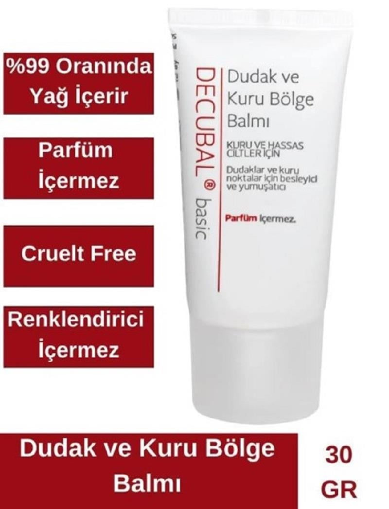 Decubal Decubal Dudak Kuru Bölge Balmı 30 ml