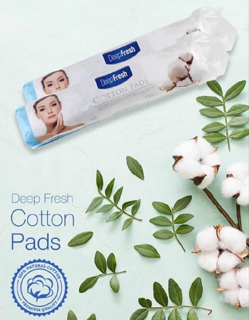 DeepFresh DeepFresh Makyaj Temizleme Pamuğu 100'lü