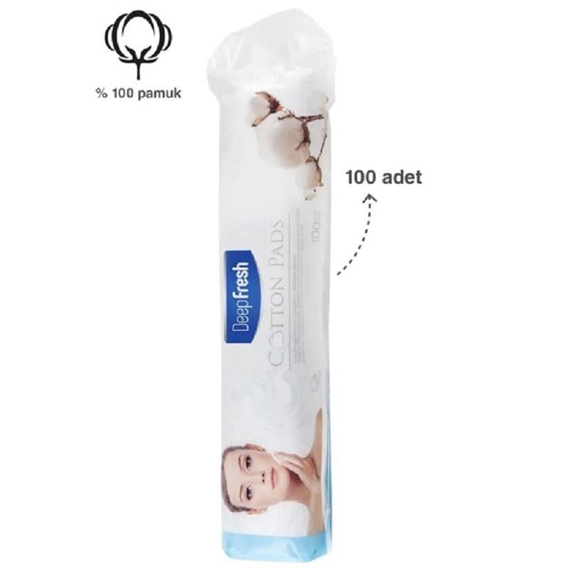 DeepFresh DeepFresh Makyaj Temizleme Pamuğu 100'lü