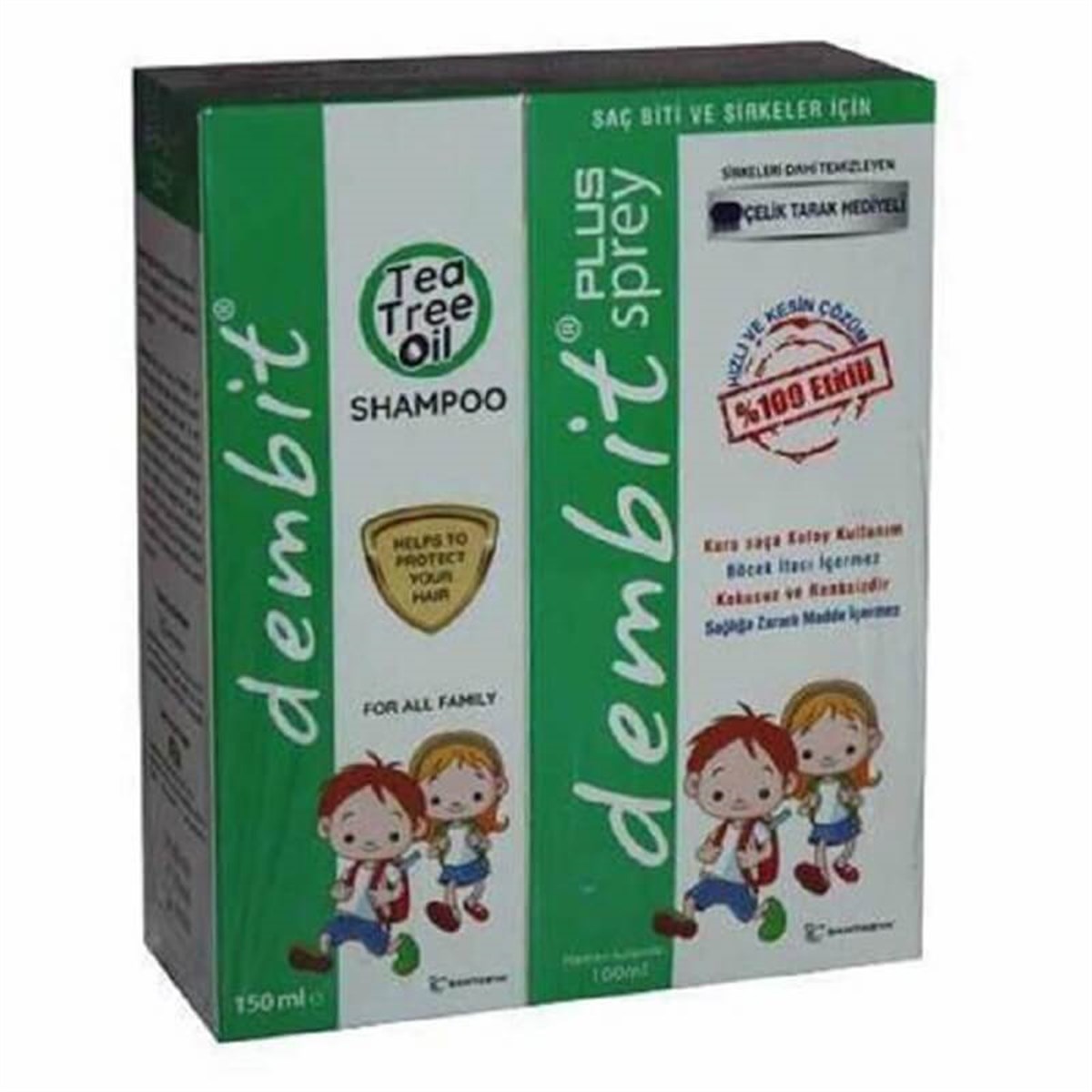 Dembit Dembit Bit Spreyi 100 ml + Bit Şampuanı 150 ml Kofre